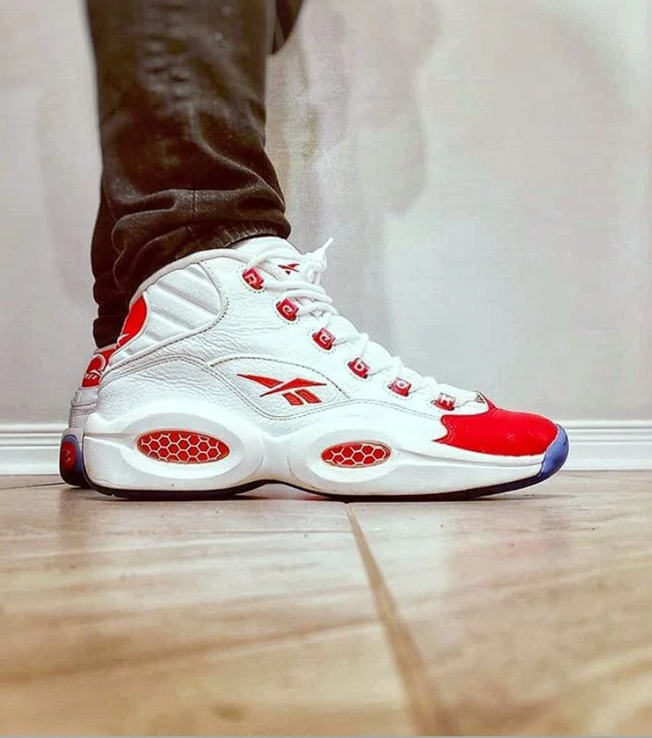 Reebok Question MidPearlized Red