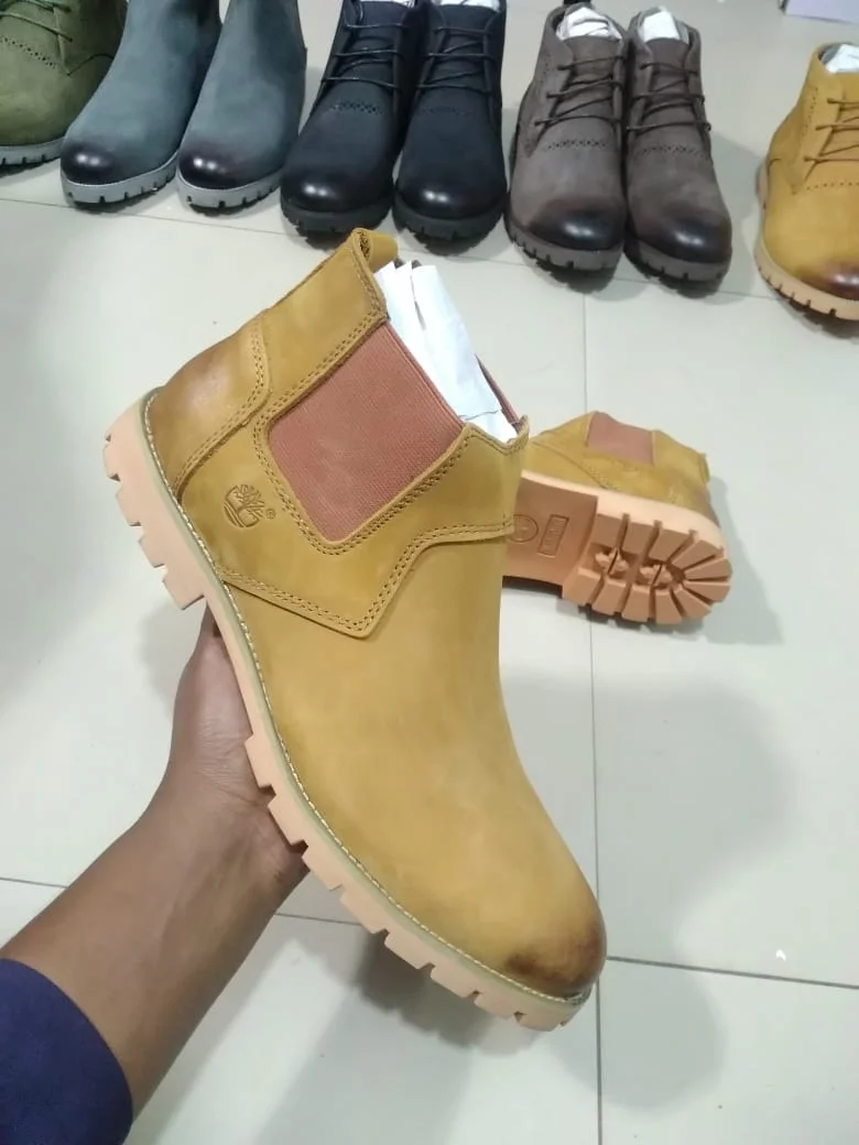 Slipon Men's Timberland Mustard Premium Boots