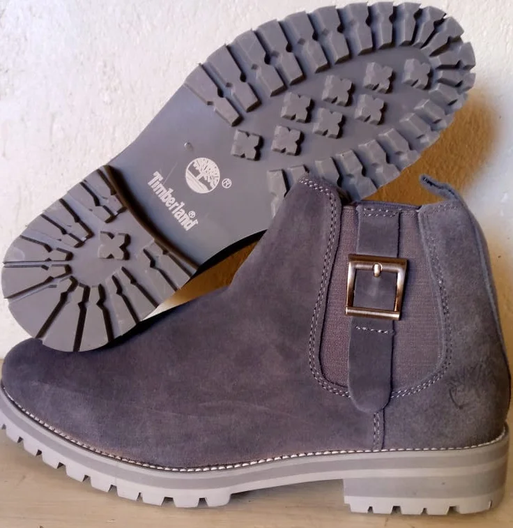 Slipon Timberland Mens Suede Leather  Boots