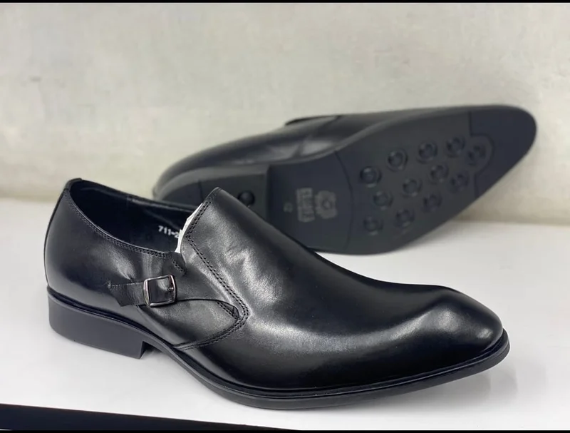 SOS Black Oxford Official Premium Leather Bug on shoe