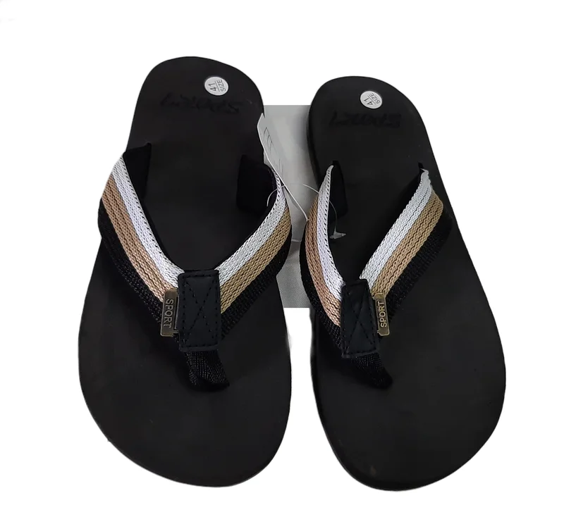 Sport Smart Casual Thong Sandals-Black