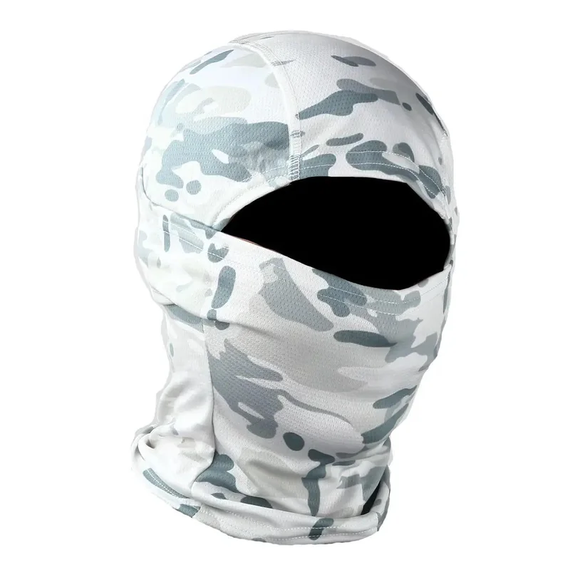 Tactical Army Face Mask Balaclava Veil- Snow Camouflage