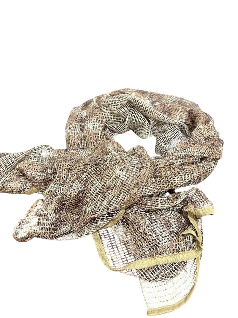 Tactical Mesh Scarf Wrap Face Cover Mask