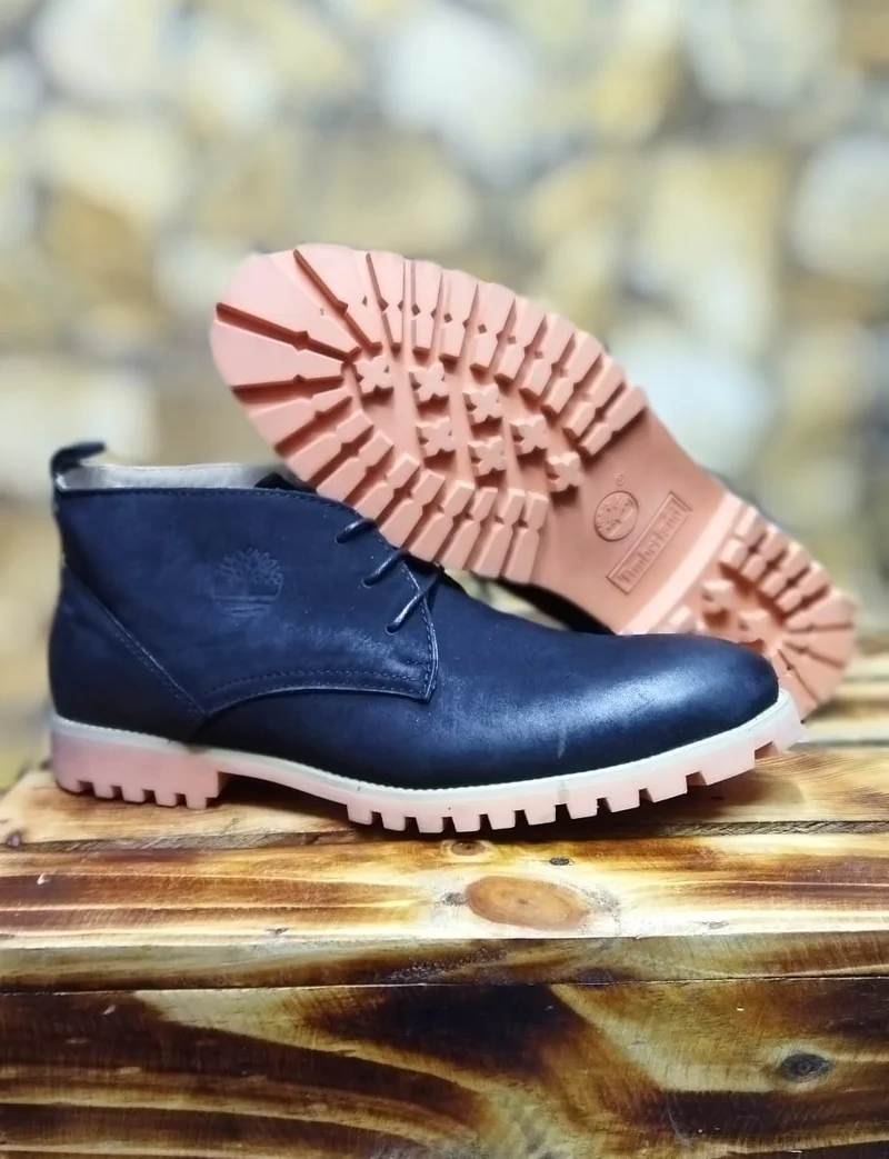 Timberland Larchmont Waterproof Black Leather Lace Up