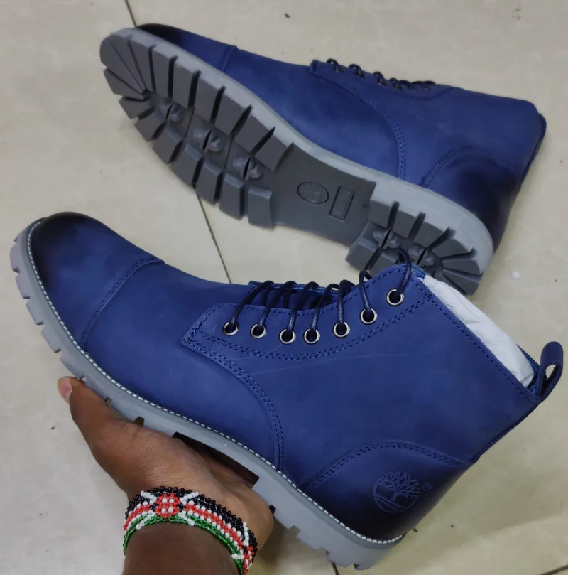 Timberland Leather Classic Boots for Mens Casual Shoes in Blue