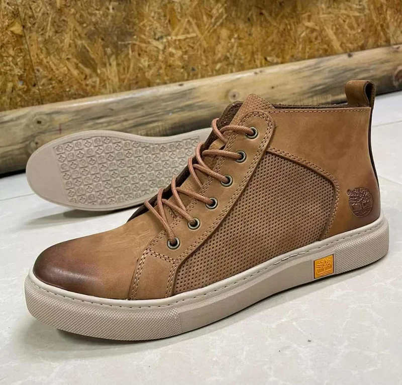 Timberland Men's Casual Shoes Adventure Lace Up Leather Chukka Boots