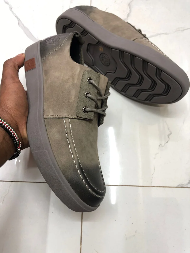 Timberland Sneakers Casual Mens Rubber Laced Shoes Grey