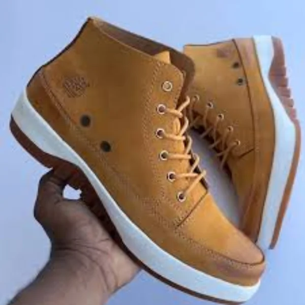 Timberland Sport Chunky Mustard Boot,Men Casual Leather BootsMenFashion,MenBoot