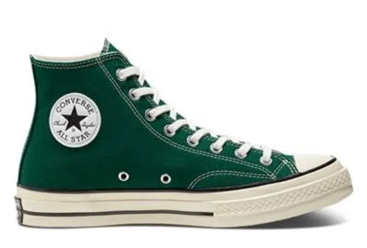 Unisex All Star Green Converse High Cut Sneakers