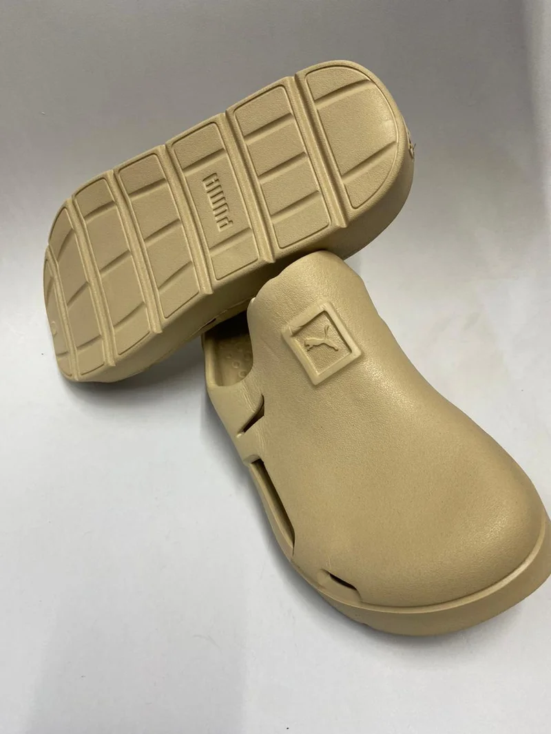 Unisex Crocs Puma Classic Summer Clogs Dark Beige Sandal