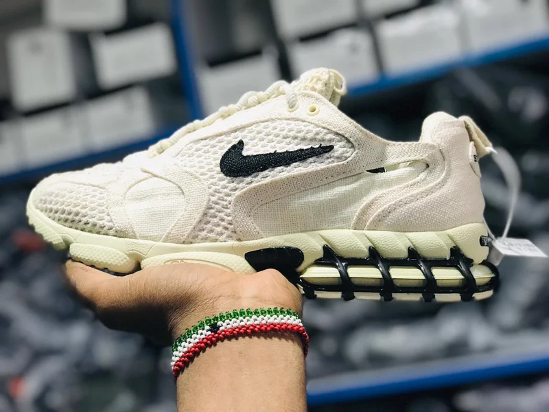 Air Zoom Spiridon Cage 2 Stussy Fossil