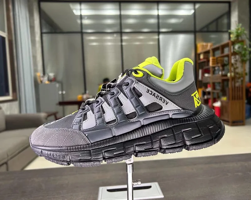 Versace Trigreca Low Top Trainers Sneakers