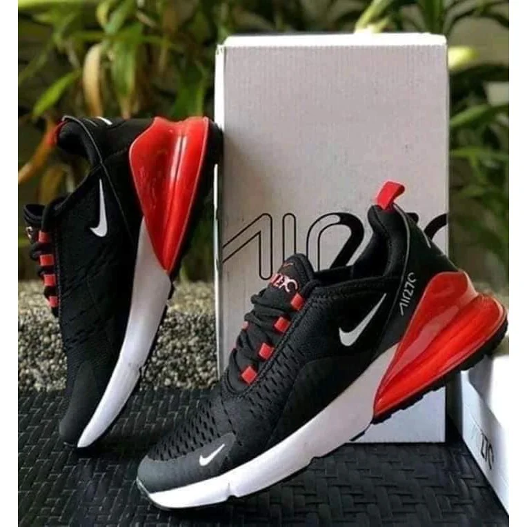 Airmax 270 Black Red for Men Sneakers