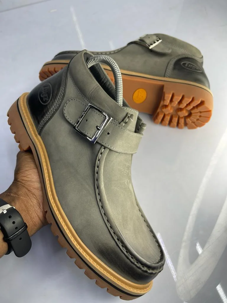 All Grey Men's Lugz Strutt Boot