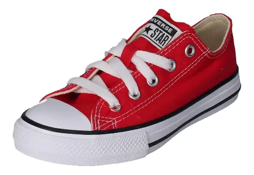 Chuck Taylor All Star Converse Sneakers-Red Canvas