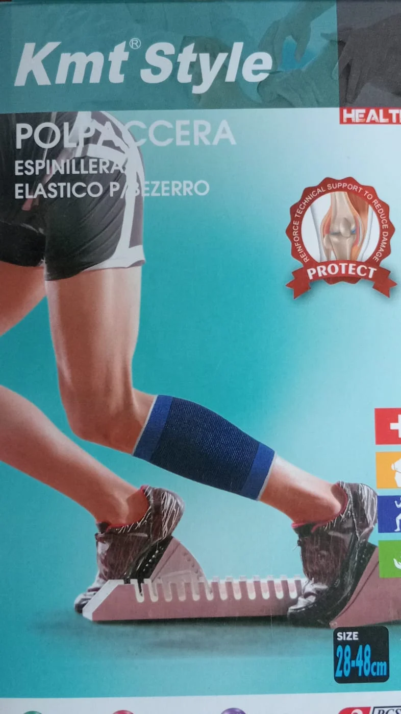 2 Elastic Calf/Shin Compression Sleeve-Calf Pain Relief:Supportive Muscle Sleeve