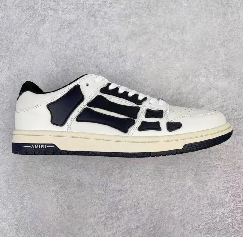 Amiri Men's White Skeleton Low-top Trainers