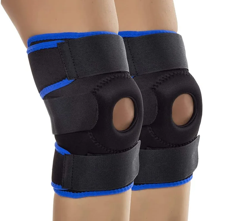 AuFlex Adjustable Knee Cap Support Sports, Knee Brace Gym