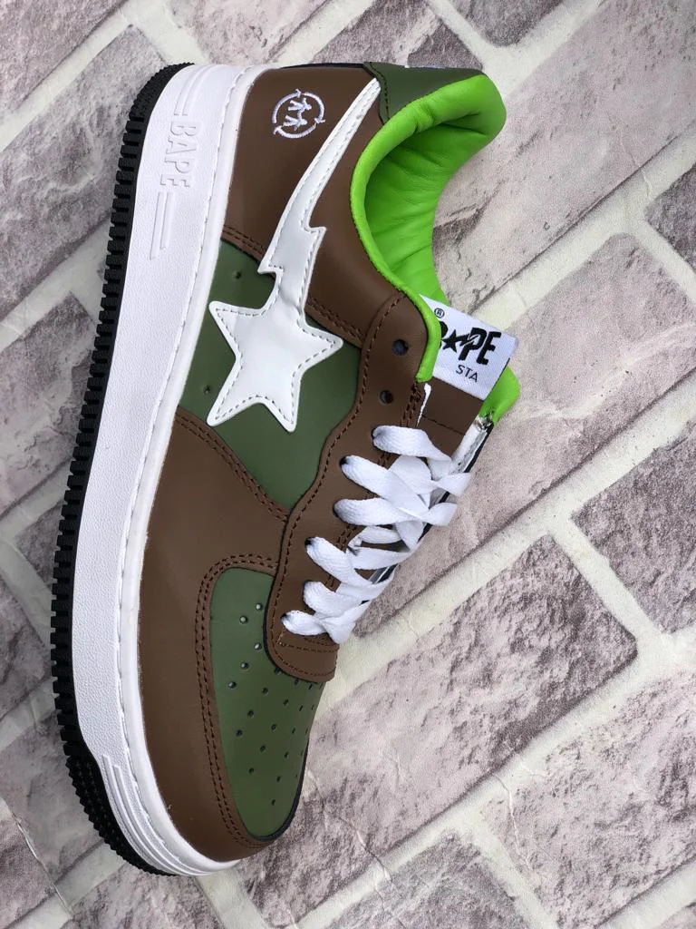 2ful x Bape “Teach Peace” Bapesta (2021)