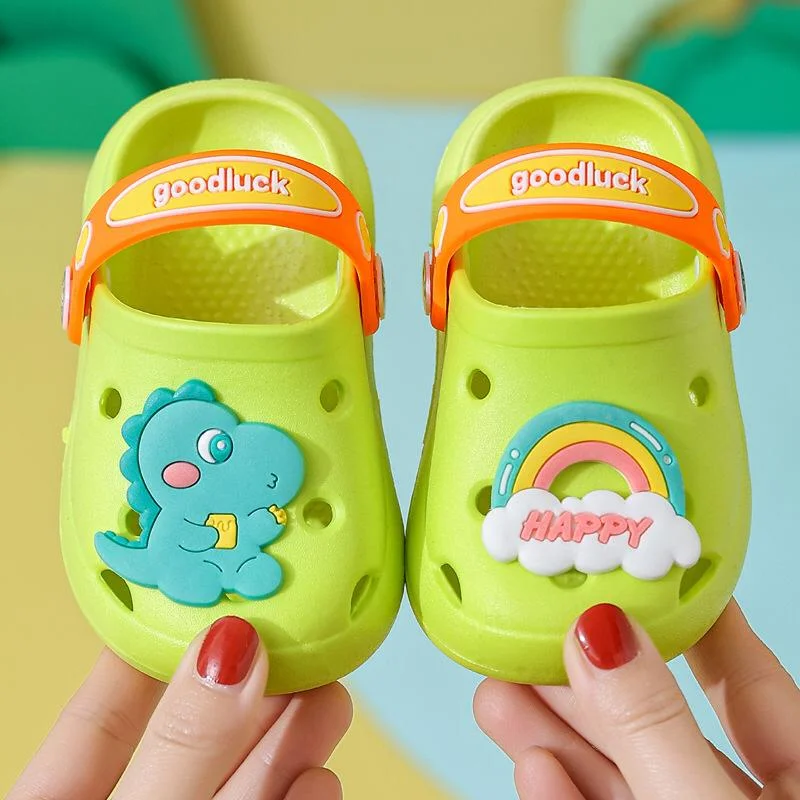 Authentic Kids Unisex Sandals Green Casual Crocs
