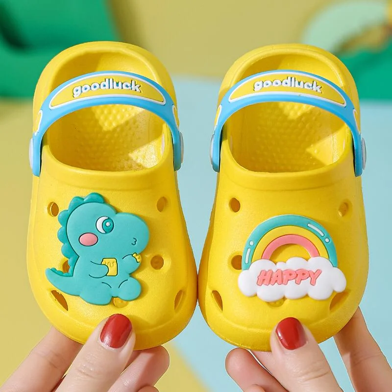 Authentic Kids Unisex Sandals Yellow Casual Crocs