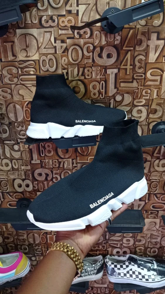 Balenciaga Black and white Sneakers