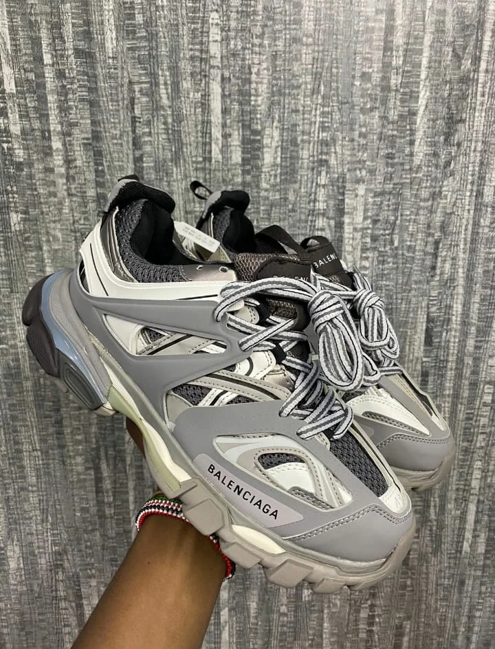 Balenciaga Track Grey Trainers Shoes