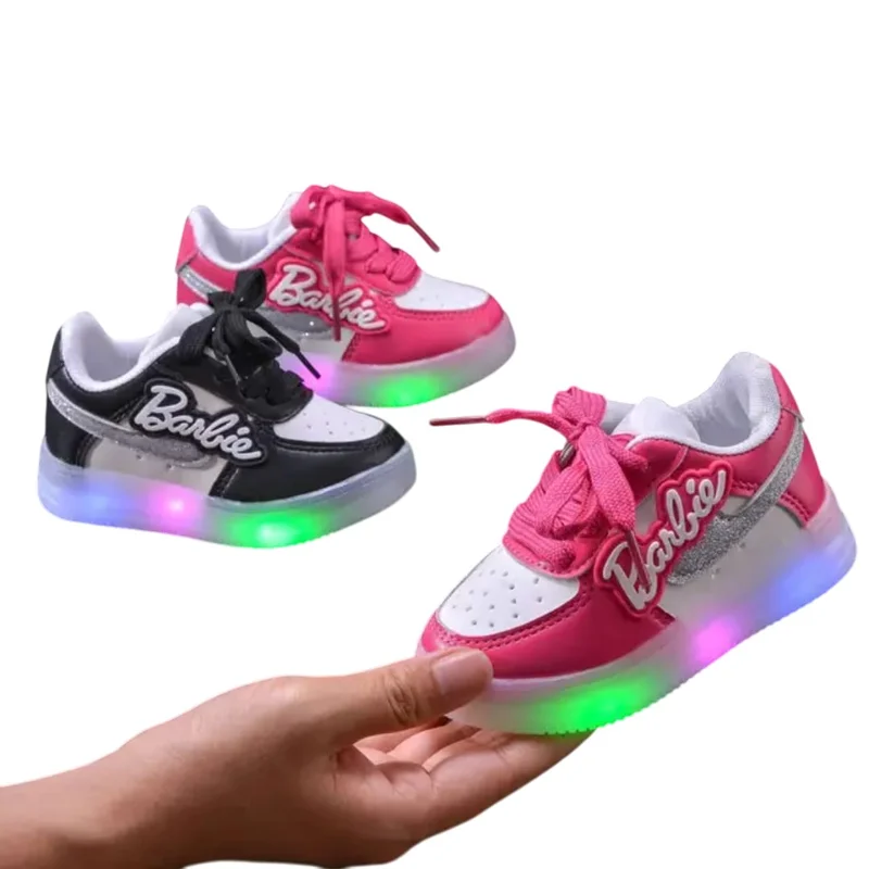 Barbie Kids Light-Up Sneakers.