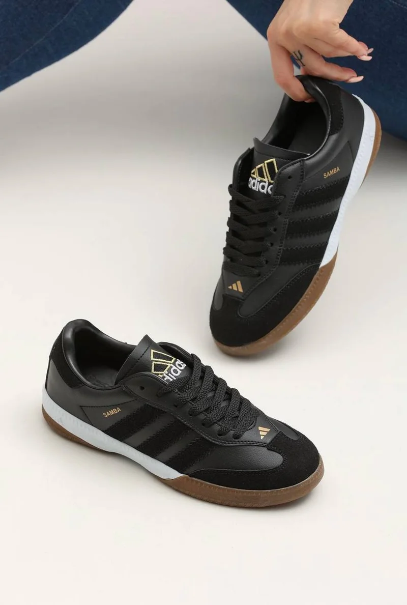 BLACK  ADIDAS SAMBA O G  KIDS SNEAKERS