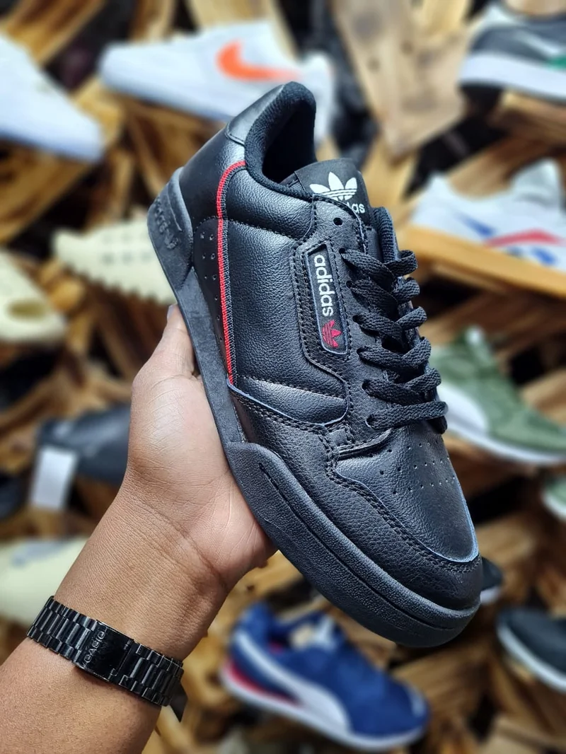 Black Adidas Sports Men and Women Sneakers Shoes