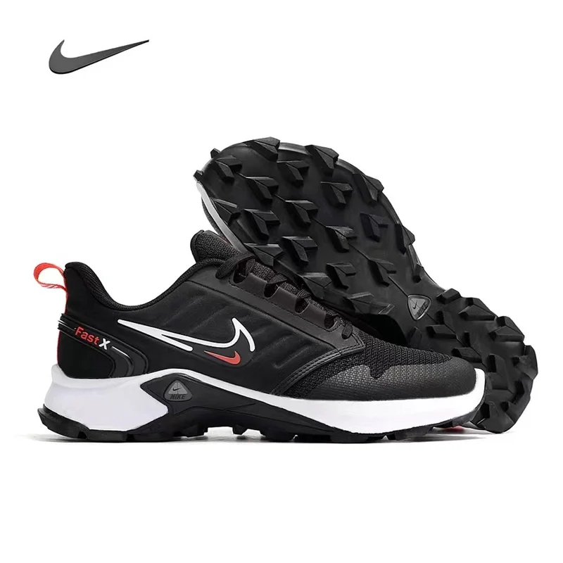Black and white Nike Air FastX Casual Sneakers Running Shoes