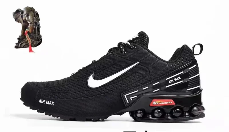Black and White Nike Air Ultra Max Shox Casual Sneakers Running Sho