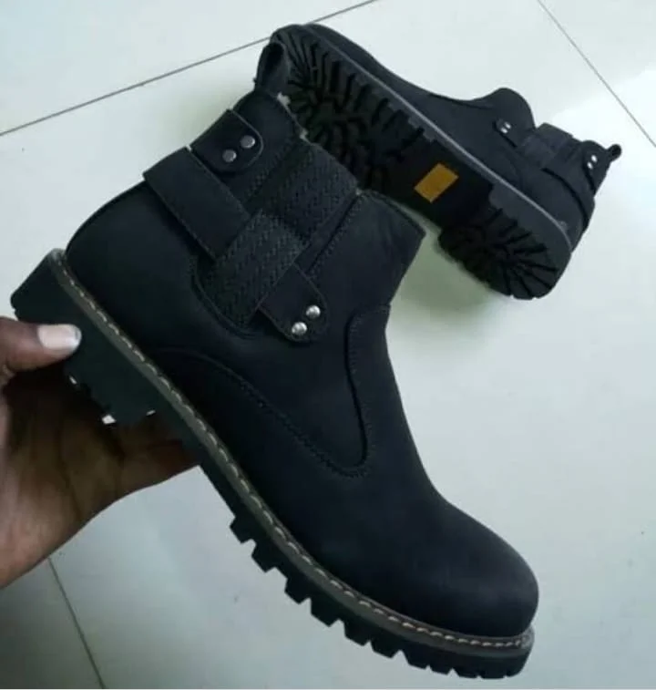 Black Ankle Boots Cacatua Luxurious Men