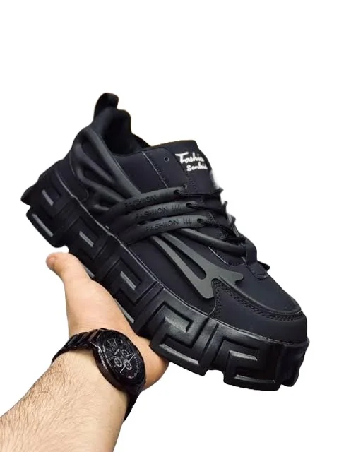 BLACK FASHION SENLEICH MEN’S SNEAKERS