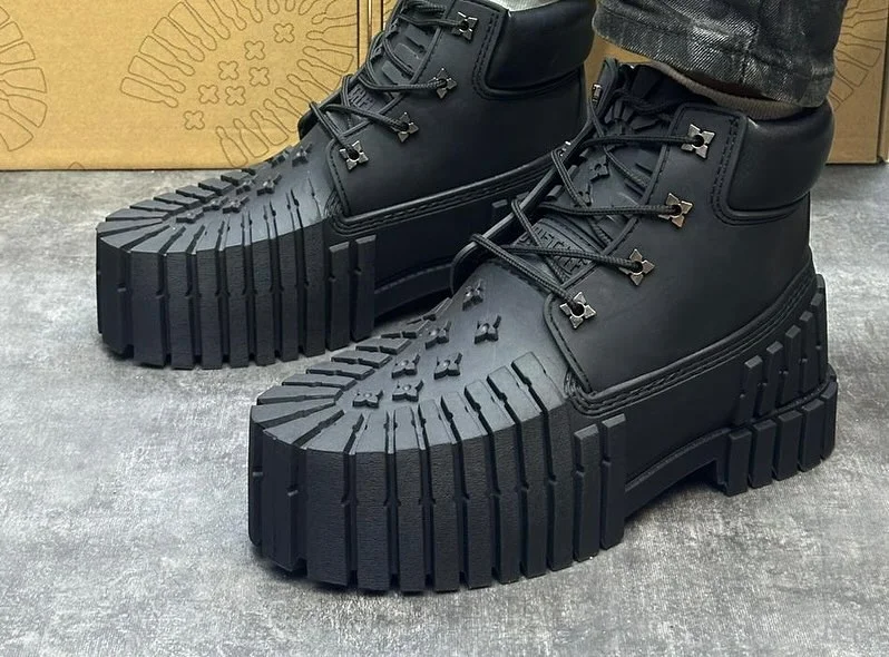 BLACK MSCHF TIMBERLAND BOOTS