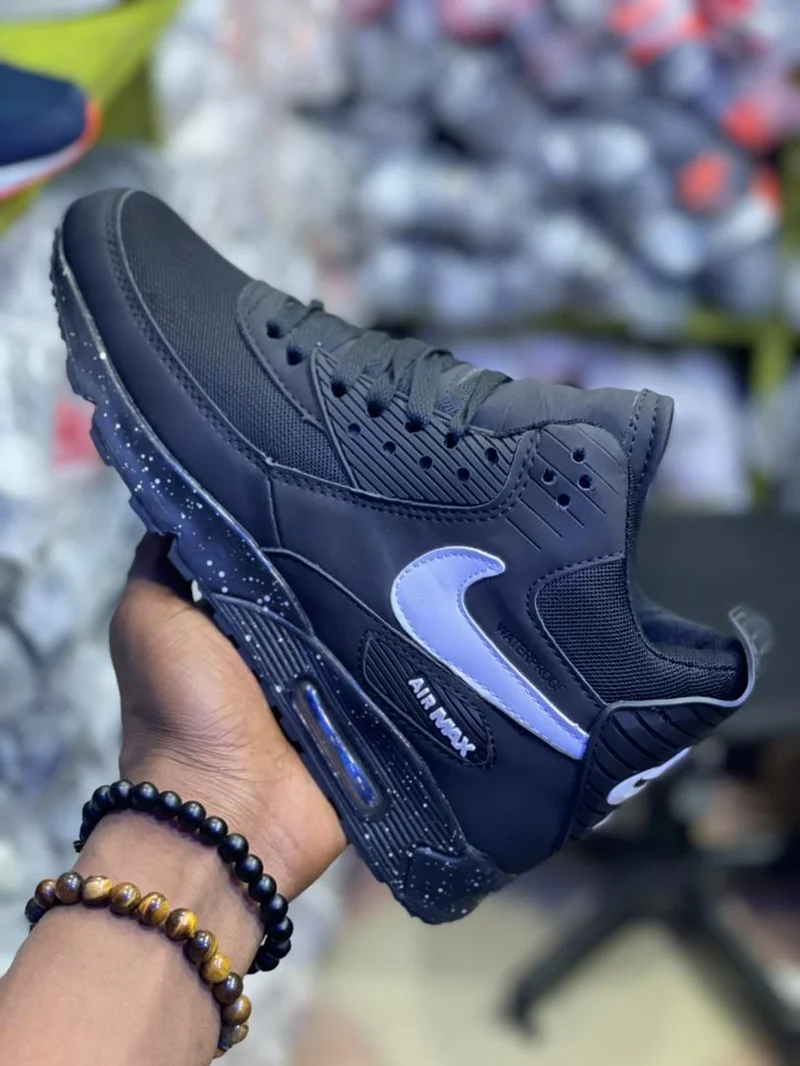 Black Nike Air Max 90 Oreo, Men's