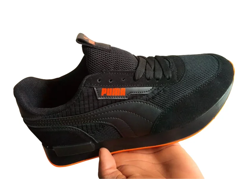 Black Puma Future Rider Sneakers