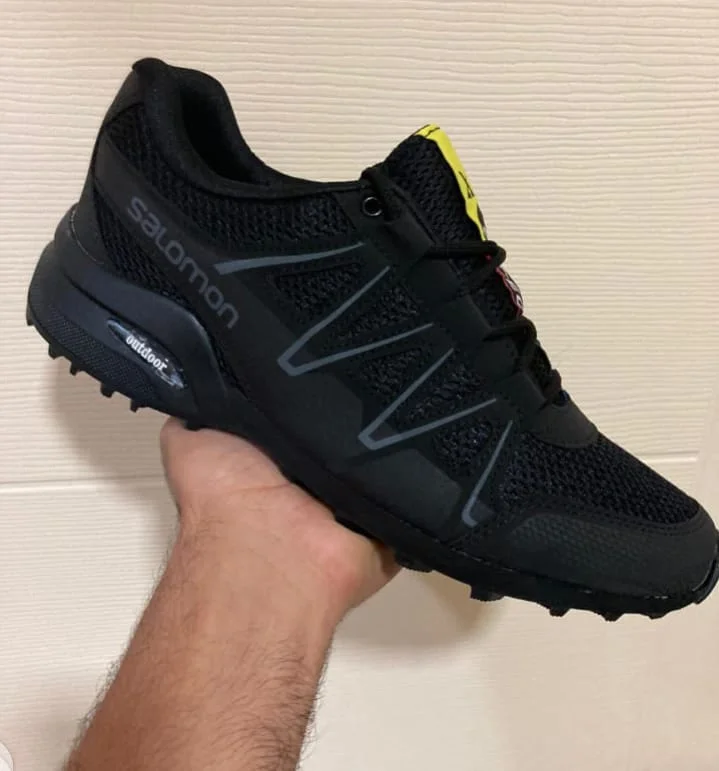 Black Salomon Speedcross Letao Men's Outdoor Shoes