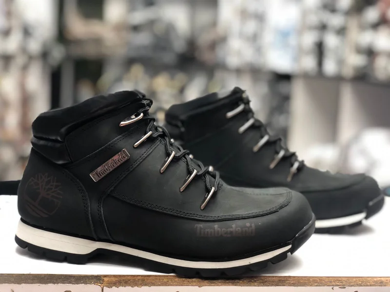 Black Timberland Sport Premium Boots